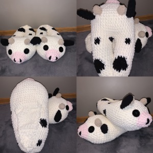 Chunky Cow Slippers