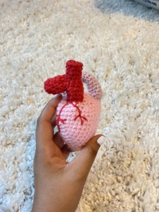Human Heart Amigurumi Pattern
