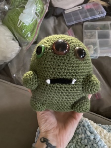 Crochet monster free pattern