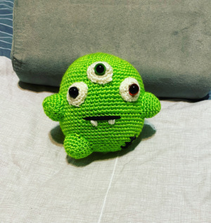 Crochet monster free pattern