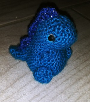 Crochet Mini Chubby Dino Pattern