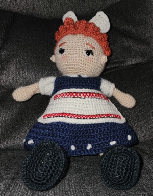 Lucy Ricardo amigurumi doll // I Love Lucy