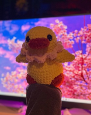 Flower ducky