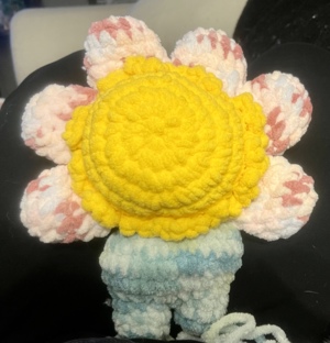 Crochet Sunflower Plush Pattern