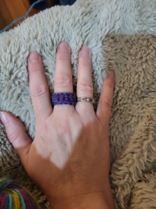 FREE Double crochet ring: Crochet pattern