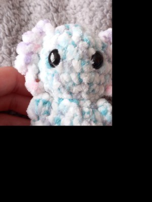 No-Sew Baby Axolotl