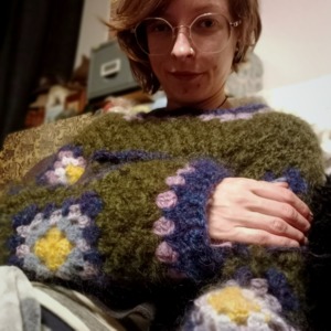 Mohair Granny Square Sleeves