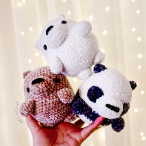 Bears in a Box Amigurumi