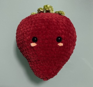 Strawberry Can CoozieCozy: Crochet pattern | Ribblr