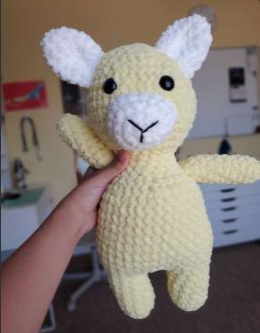 Pinky the Llama Crochet Pattern