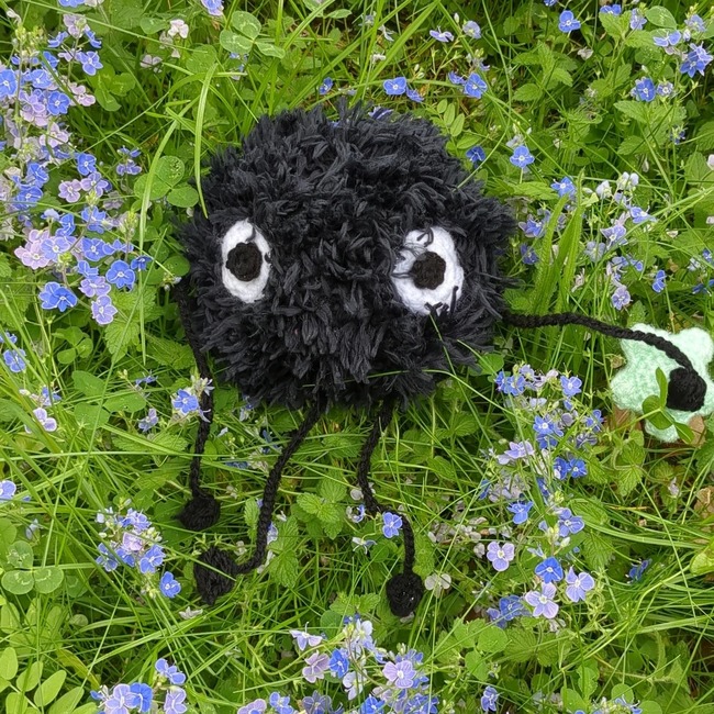 Soot Sprite Susuwatari Sprites Fimo Slices Halloween Fake