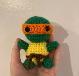 Ninja Turtle Crochet Amigurumi Pattern
