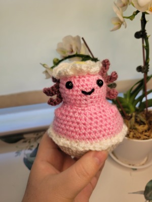 Eggy axolotl