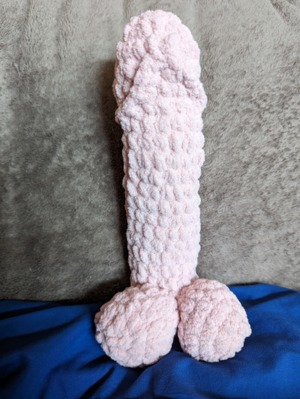 CROCHET PECKER (BODY AND BALLS)