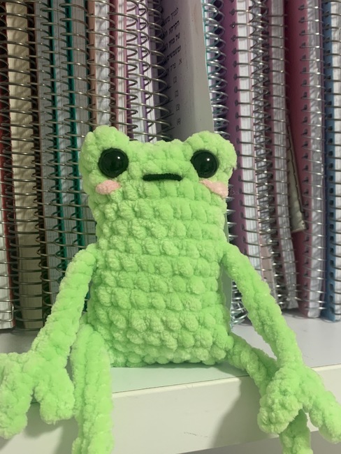 Leggy Frog Plushies, Leggy Frog Plush, Amigurumi Frog For Sale