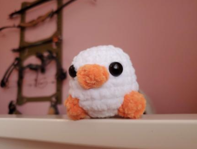 Baby duckie plushie