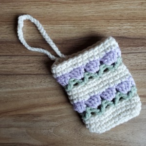 small flower pouch