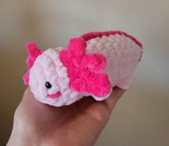 Chubby Crochet Axolotl! 