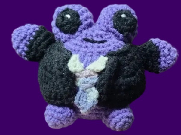 HookedByMarilyn's make photo for Ribbot the Ribblr Frog!