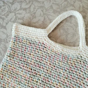 Sunflower Crochet Tote Bag