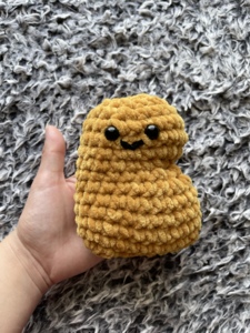 Crochet Chicken Nugget Plush 