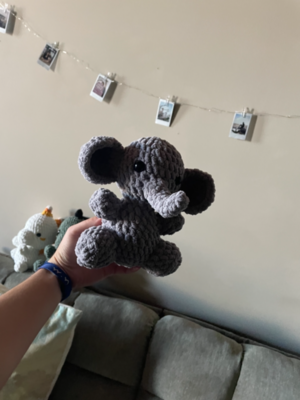 Chunky Crochet Elephant