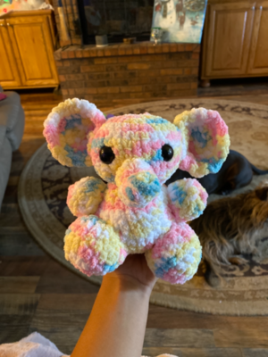 Crochet Chunky Elephant