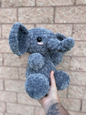 Chunky Crochet Elephant