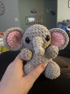 Chunky Crochet Elephant