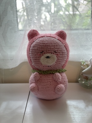 Strawberry Bear Crochet Pattern