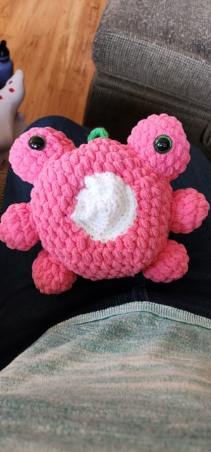 Mochi the Strawberry Frog Crochet Pattern PDF Amigurumi Pink -  Norway