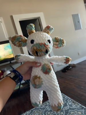 Chunky Crochet Cow