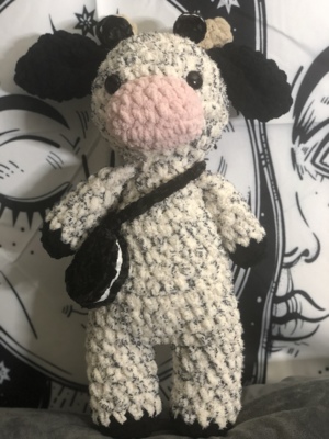 Chunky Crochet Cow