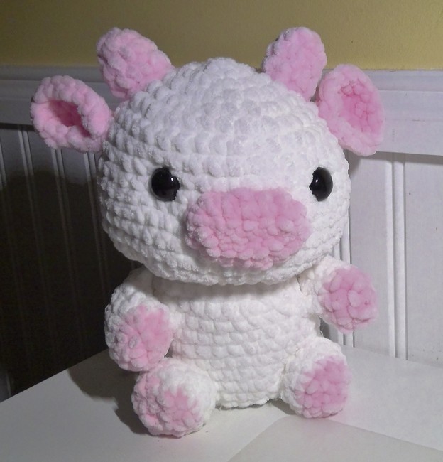 Chunky Cow Plushie Crochet