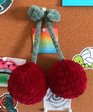 Crochet Cherry