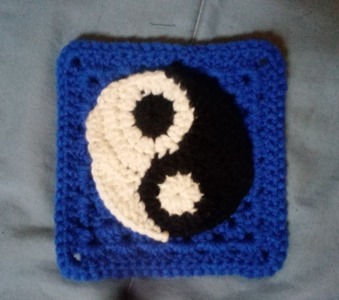 Yin and yang patch