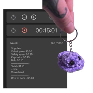 FREE Mini octopus keychain