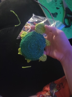 Crochet Turtle Coasters