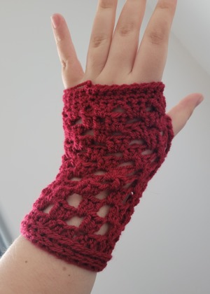 Granny Stitch Wrist Warmers