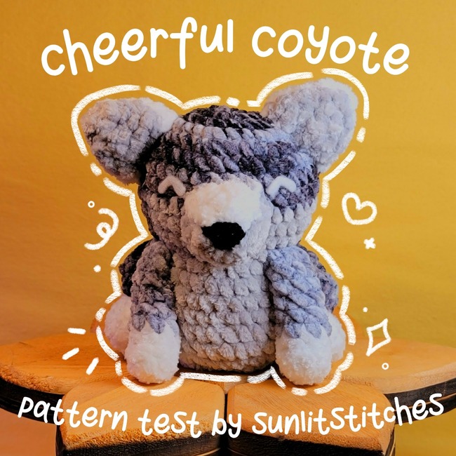 cozycovecrochet's make photo for Cheerful Coyote