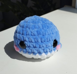 no-sew baby whale crochet pattern