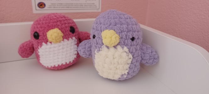 Chunky + Mini Penguin Plushie