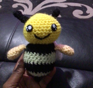 No Sew Plushie Bumble Bee