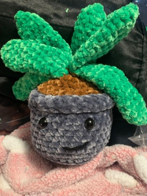 Cute Kawaii Crochet Plant: Crochet pattern