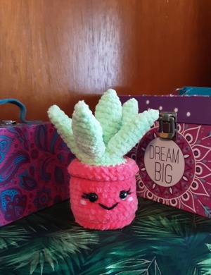 Cute Kawaii Crochet Plant: Crochet pattern