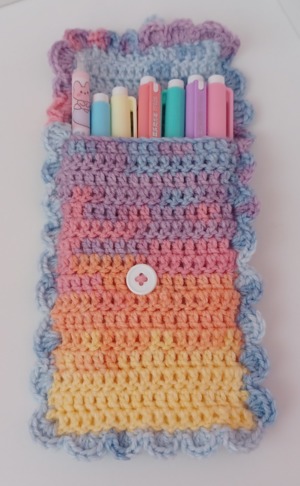 Pencil Pouch Crochet Pattern