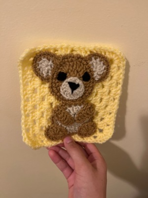 Teddy bear patch