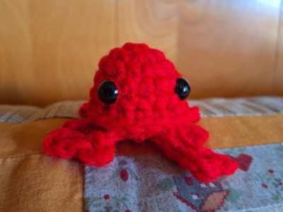 Mini no-sew crab