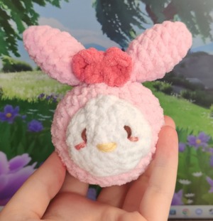 my melody sanrio head !!