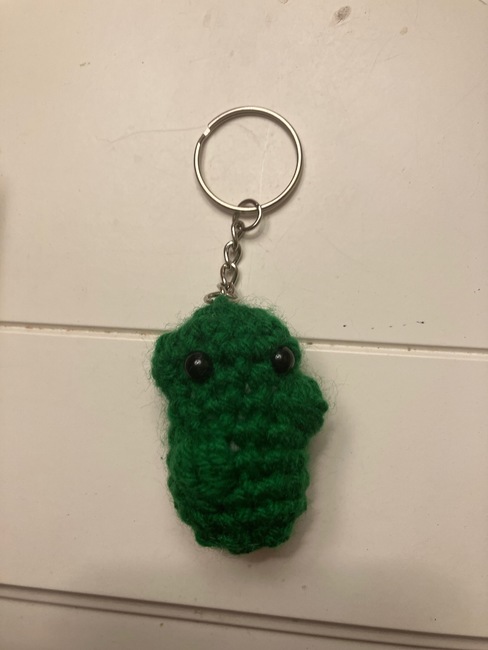 Emotional Support pickle No Sew: Crochet pattern | Ribblr